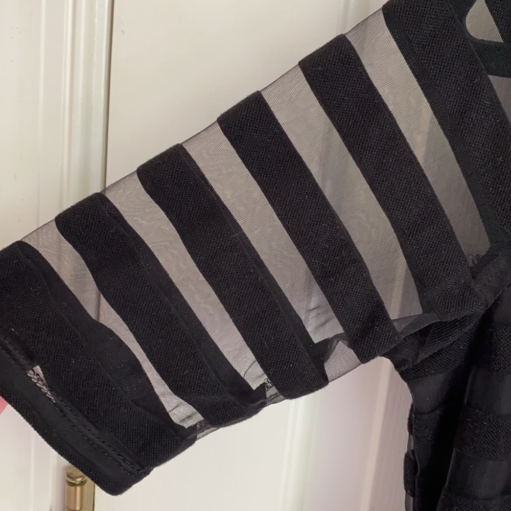 Anthro - Sunday in Brooklyn Striped Black … - Picture 3 of 8